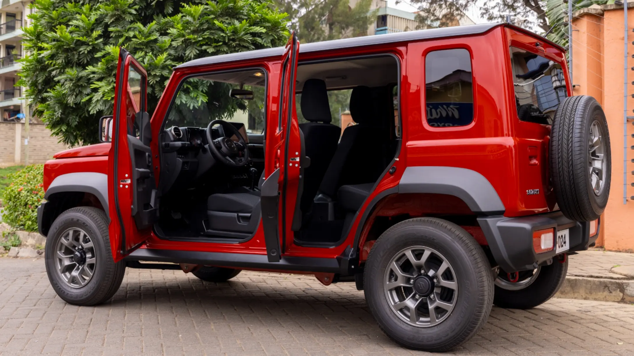 Descubrí el interior del Suzuki Jimny 5 puertas